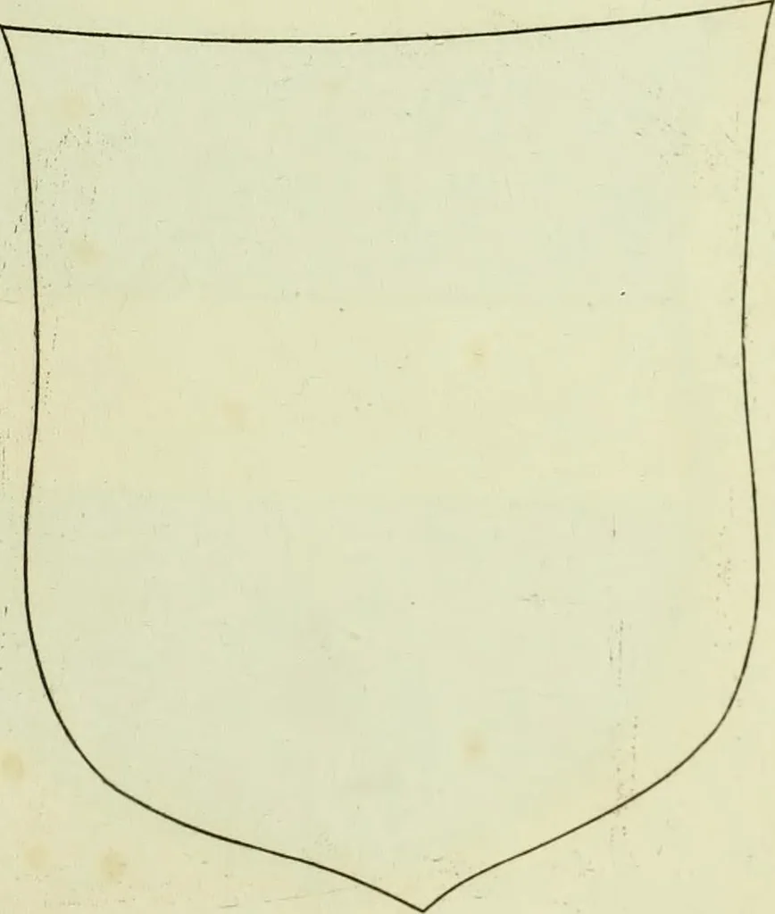 An illustration from Fac simile of an ancient heraldic manuscript, 1822, leaf 393