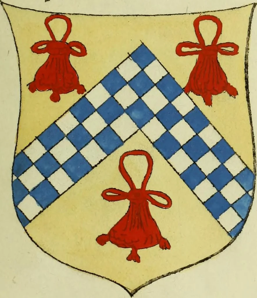 An illustration from Fac simile of an ancient heraldic manuscript, 1822, leaf 435