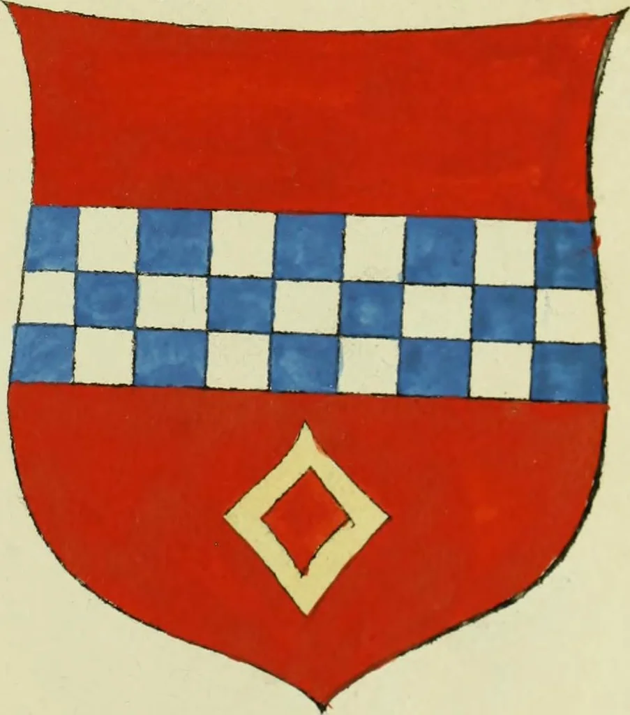 An illustration from Fac simile of an ancient heraldic manuscript, 1822, leaf 435