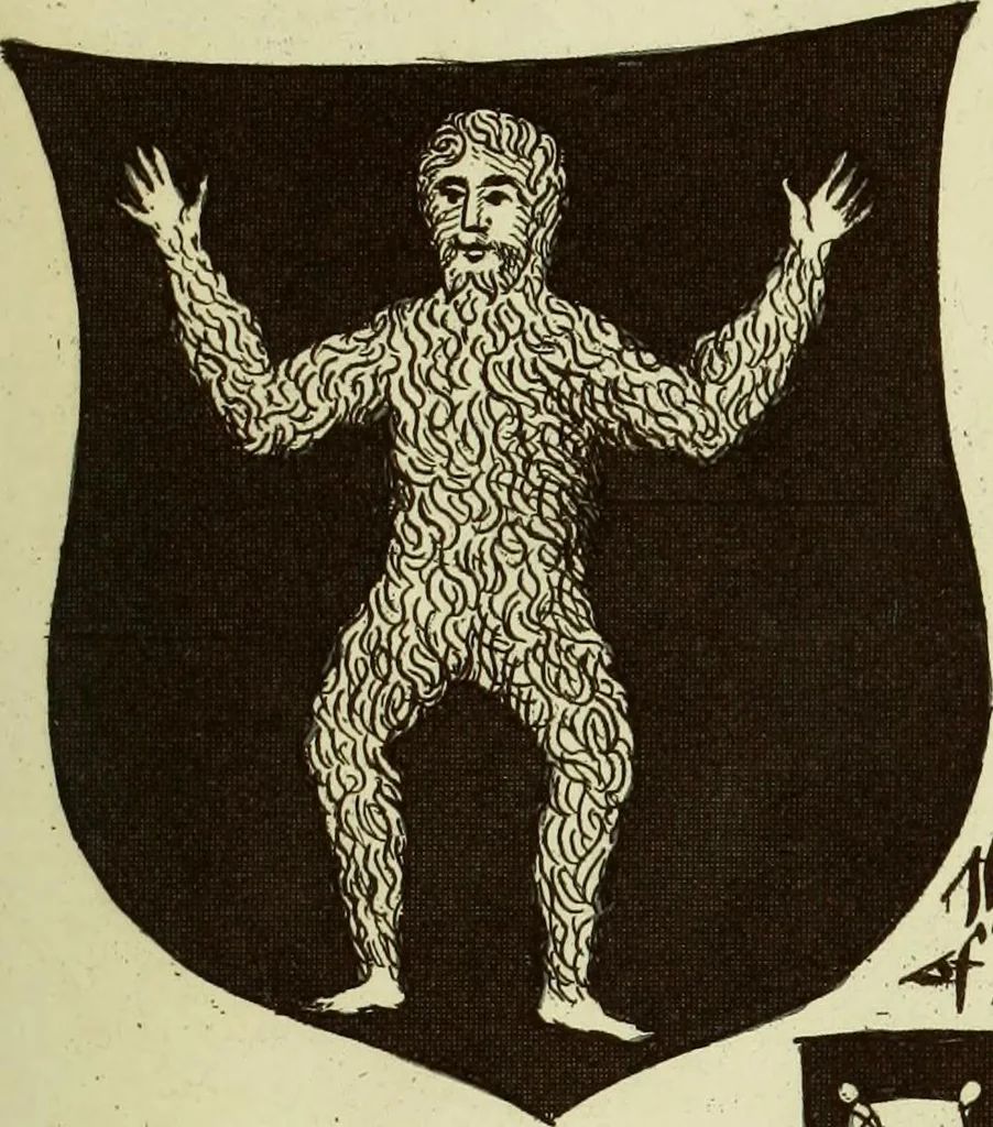 An illustration from Fac simile of an ancient heraldic manuscript, 1822, leaf 445