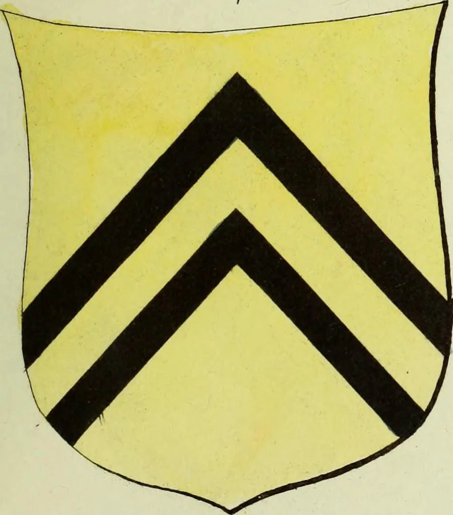 An illustration from Fac simile of an ancient heraldic manuscript, 1822, leaf 453