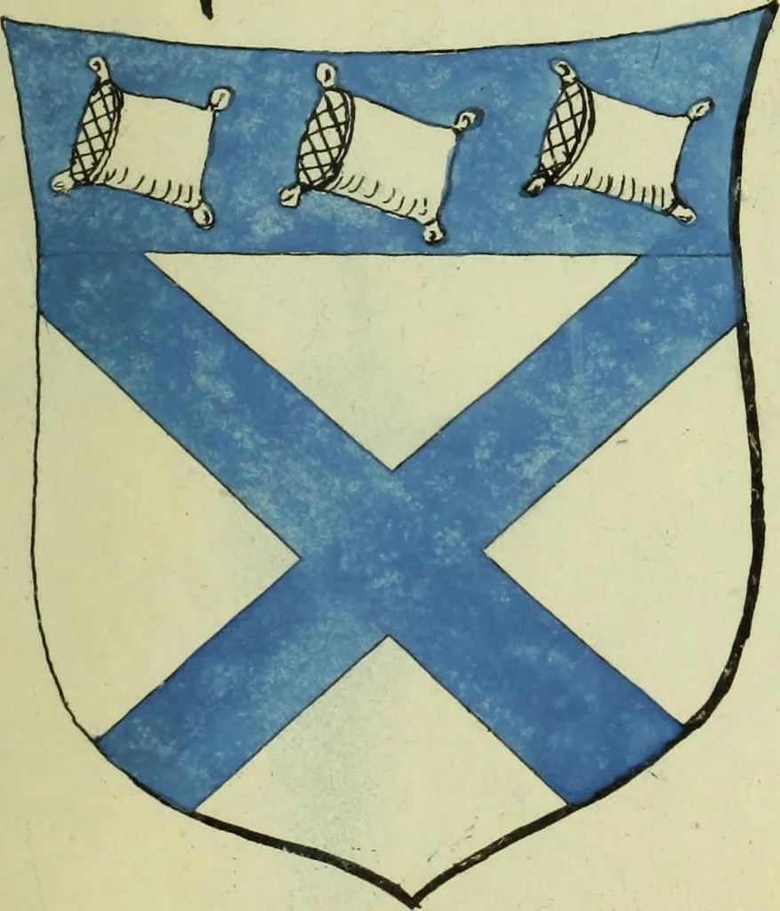 An illustration from Fac simile of an ancient heraldic manuscript, 1822, leaf 465