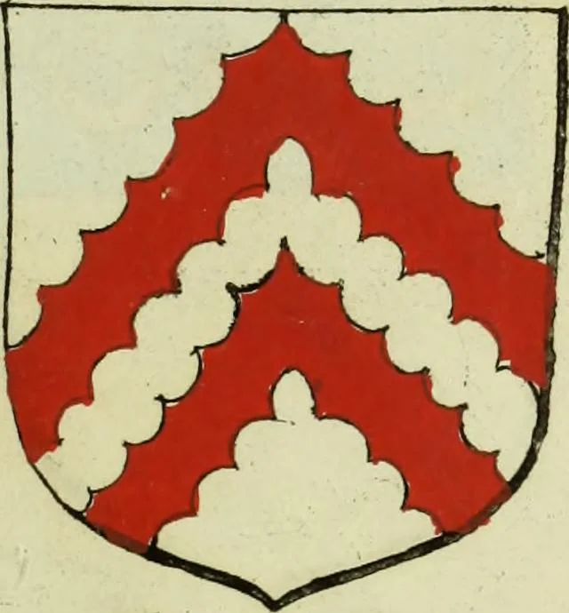 An illustration from Fac simile of an ancient heraldic manuscript, 1822, leaf 481