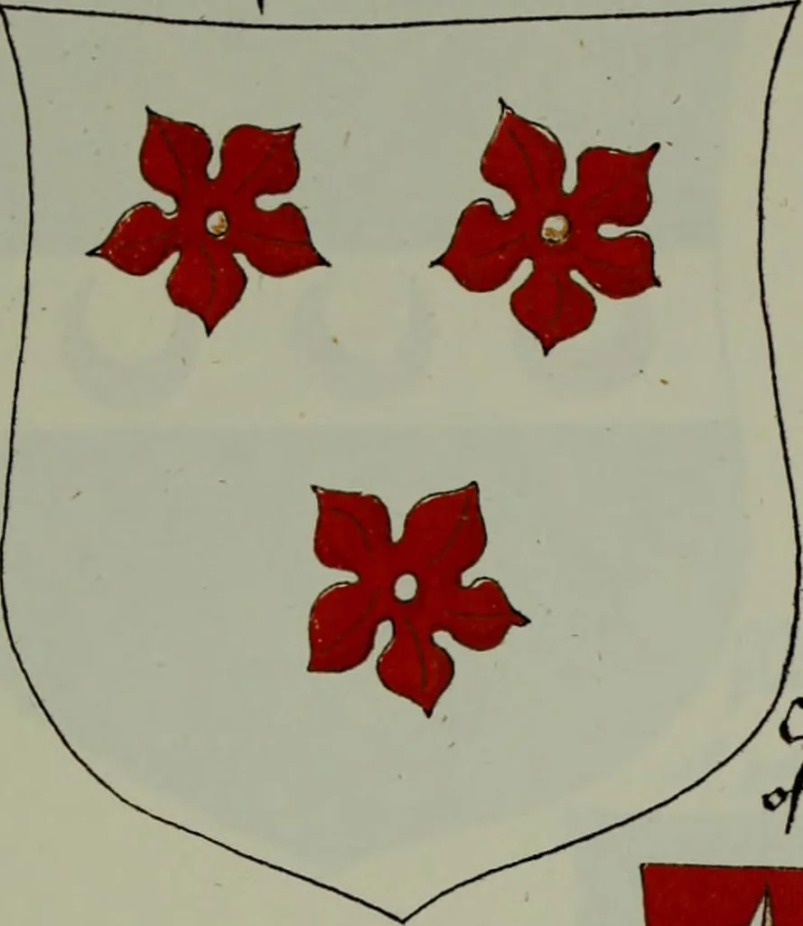 An illustration from Fac simile of an ancient heraldic manuscipt : emblazoned by Sir David Lyndsay of the Mount. Lyon king of armes 1542, 1878, leaf 223