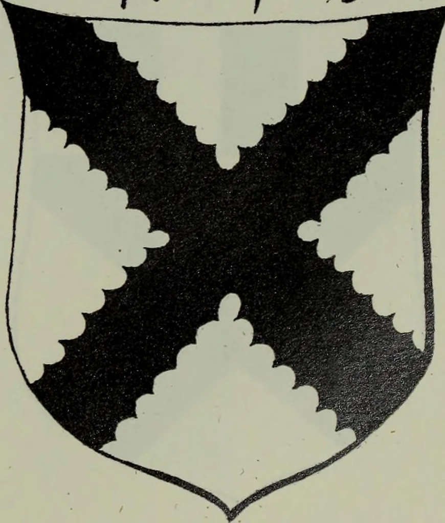 An illustration from Fac simile of an ancient heraldic manuscipt : emblazoned by Sir David Lyndsay of the Mount. Lyon king of armes 1542, 1878, leaf 279