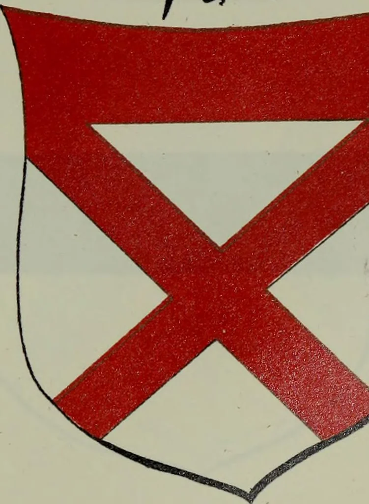 An illustration from Fac simile of an ancient heraldic manuscipt : emblazoned by Sir David Lyndsay of the Mount. Lyon king of armes 1542, 1878, leaf 291