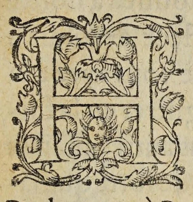 An illustration from Facvltez octroyees par nostre Sainct Pere le Pape Clement VIII. au Reuerendissime Cardinal de Florence, legat du S. Siege Apostolique, enuoyé au Tres-Chrestien Roy de France & de Nauarre Henry IIII. & au Royaume de France: auec les lettres patentes dudit Seigneur Roy., 1596, leaf 9