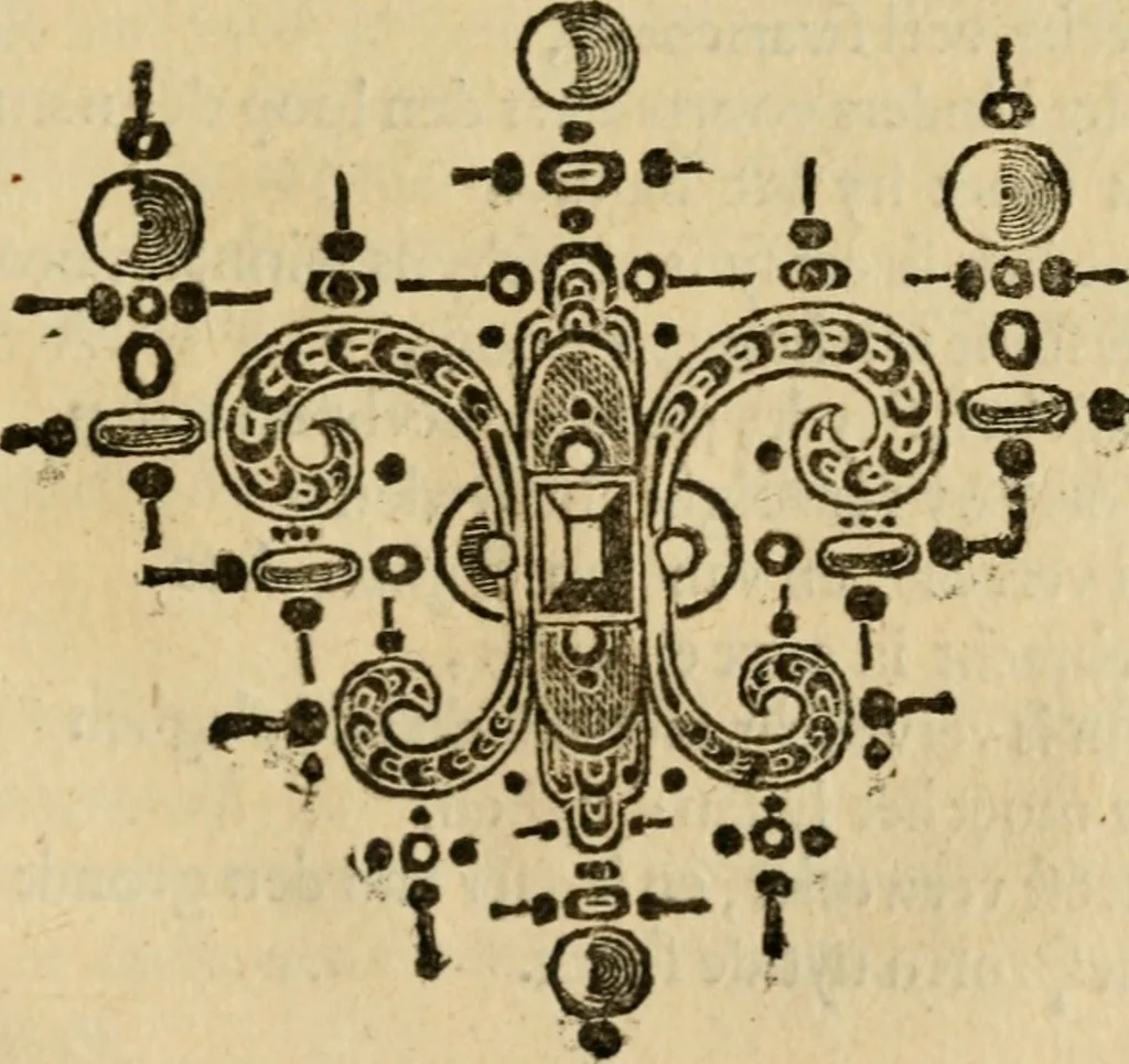 An illustration from Faems Weer-galm der Neder-duytsche poësie, 1670, leaf 108
