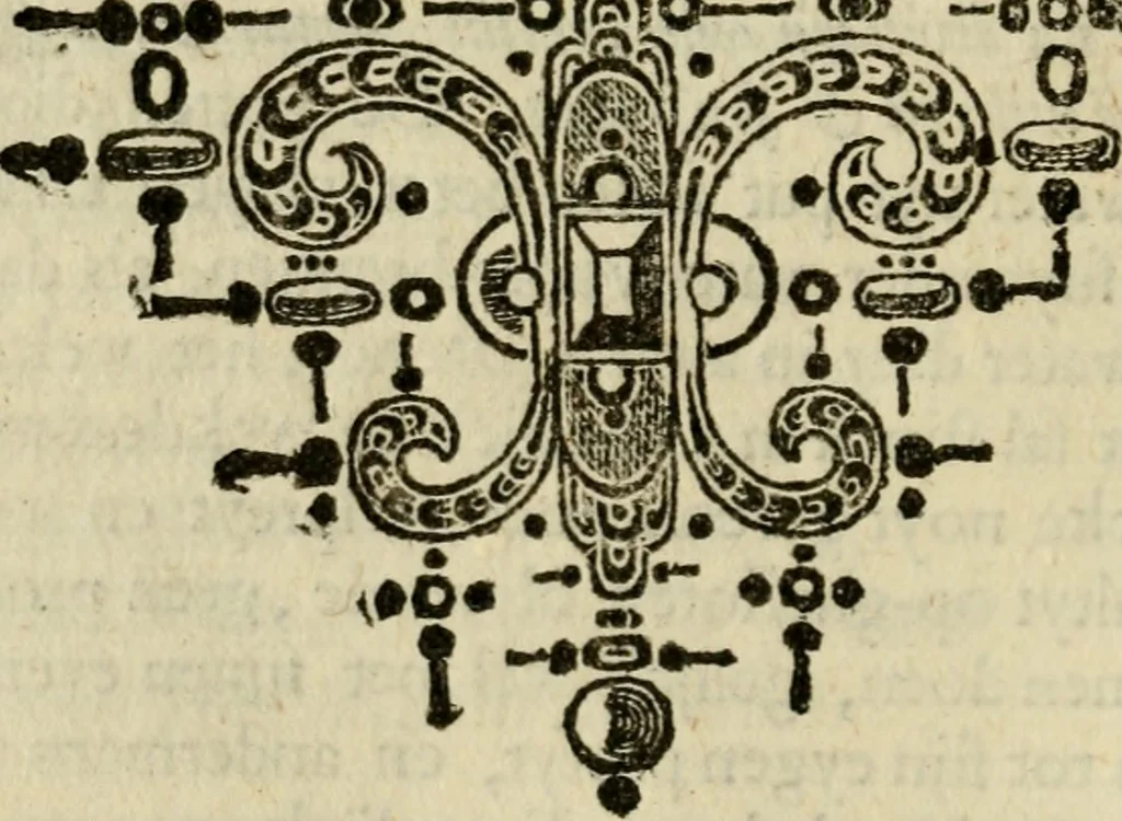 An illustration from Faems Weer-galm der Neder-duytsche poësie, 1670, leaf 217