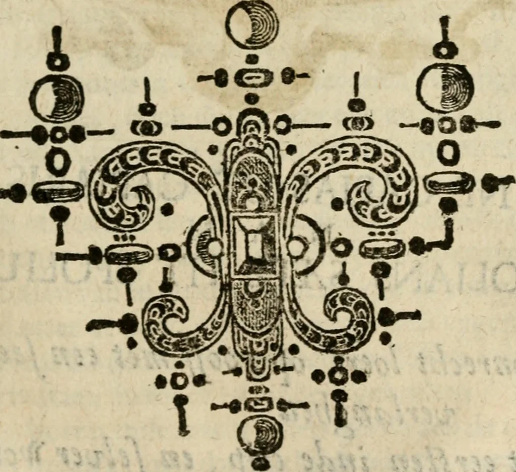 An illustration from Faems Weer-galm der Neder-duytsche poësie, 1670, leaf 292