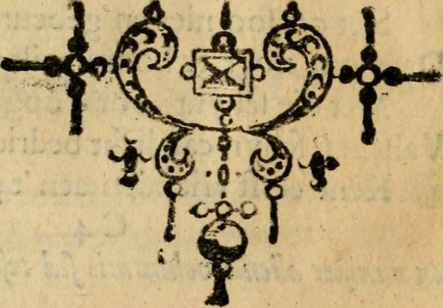 An illustration from Faems Weer-galm der Neder-duytsche poësie, 1670, leaf 89