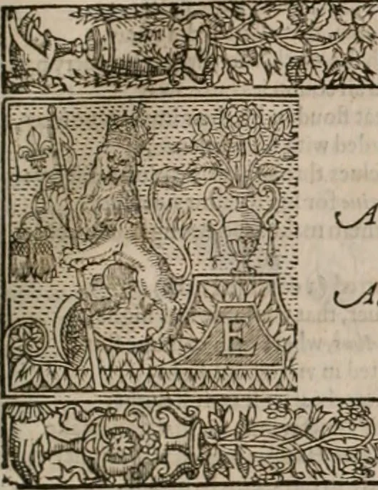 An illustration from The faerie queene : disposed into XII bookes, fashioning twelue morall vertues, 1609, leaf 108