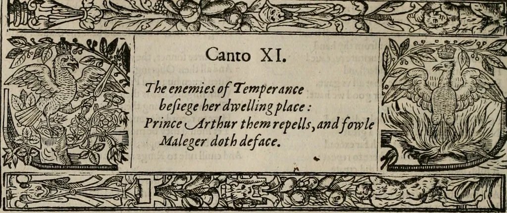 An illustration from The faerie queene : disposed into XII bookes, fashioning twelue morall vertues, 1609, leaf 115
