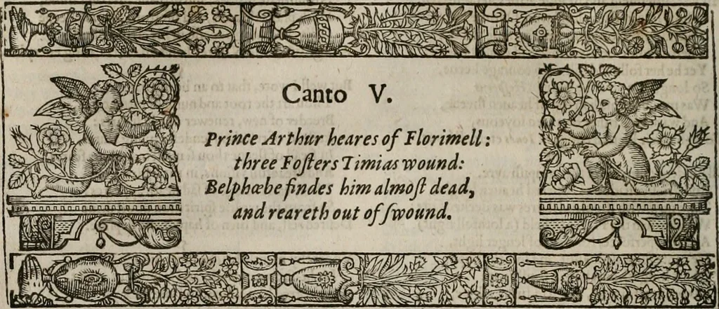 An illustration from The faerie queene : disposed into XII bookes, fashioning twelue morall vertues, 1609, leaf 151