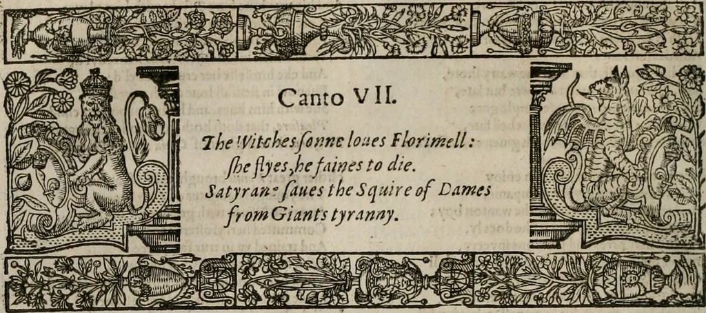 An illustration from The faerie queene : disposed into XII bookes, fashioning twelue morall vertues, 1609, leaf 161