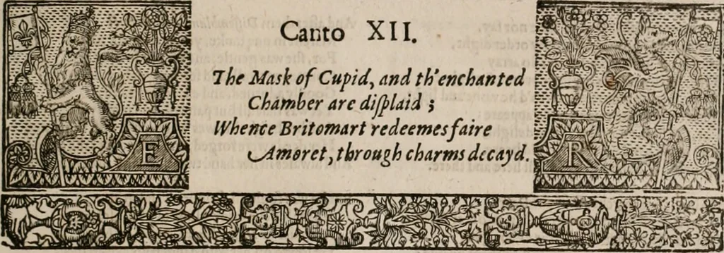 An illustration from The faerie queene : disposed into XII bookes, fashioning twelue morall vertues, 1609, leaf 186