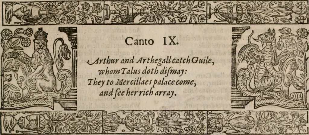 An illustration from The faerie queene : disposed into XII bookes, fashioning twelue morall vertues, 1609, leaf 288