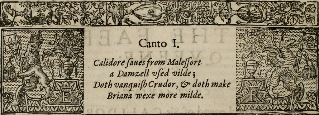 An illustration from The faerie queene : disposed into XII bookes, fashioning twelue morall vertues, 1609, leaf 307