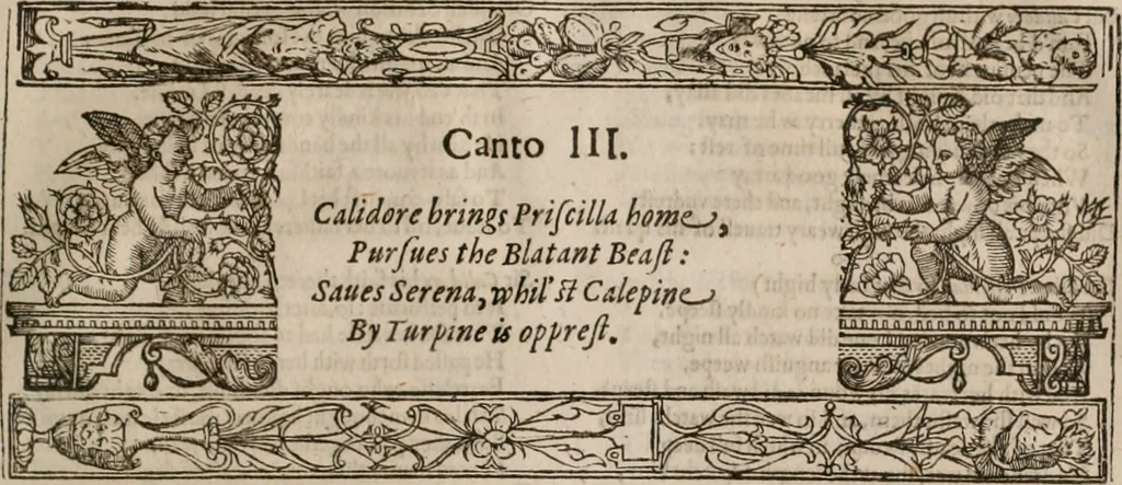 An illustration from The faerie queene : disposed into XII bookes, fashioning twelue morall vertues, 1609, leaf 316