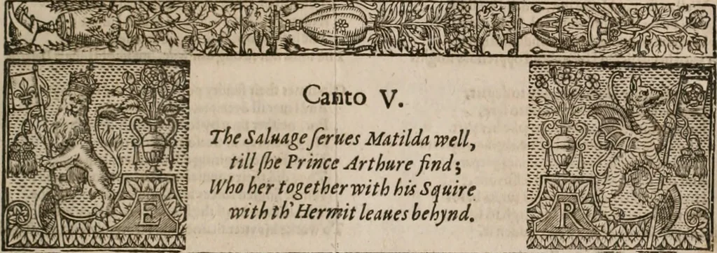 An illustration from The faerie queene : disposed into XII bookes, fashioning twelue morall vertues, 1609, leaf 324