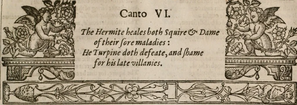An illustration from The faerie queene : disposed into XII bookes, fashioning twelue morall vertues, 1609, leaf 328