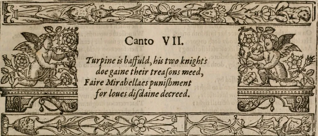 An illustration from The faerie queene : disposed into XII bookes, fashioning twelue morall vertues, 1609, leaf 332