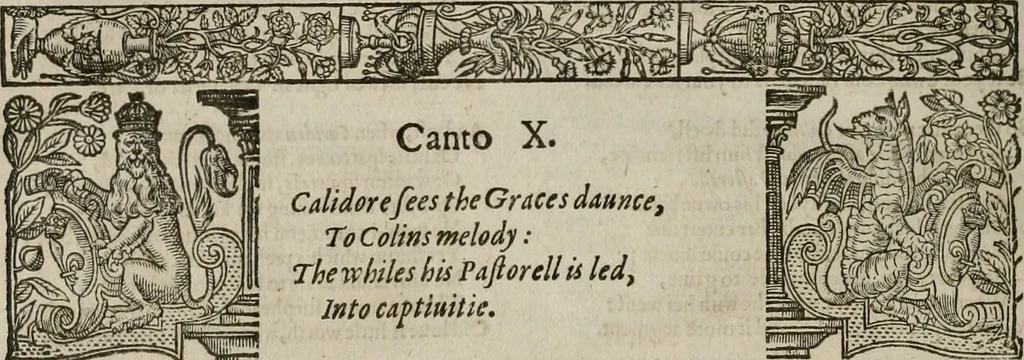 An illustration from The faerie queene : disposed into XII bookes, fashioning twelue morall vertues, 1609, leaf 345