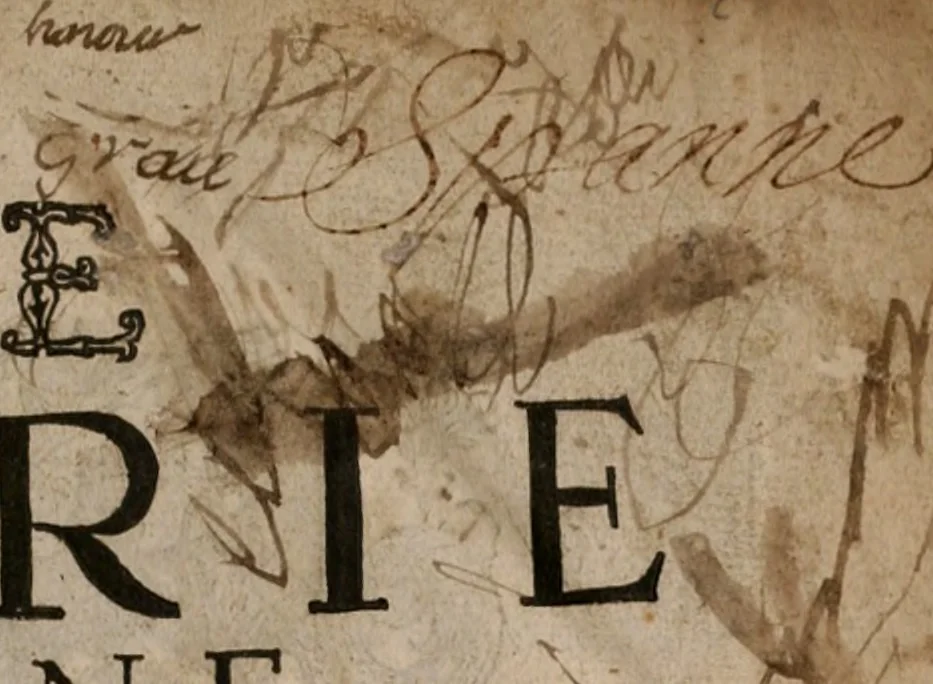An illustration from The faerie queene : disposed into XII bookes, fashioning twelue morall vertues, 1609, leaf 4