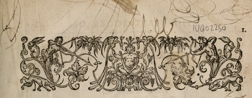 An illustration from The faerie queene : disposed into XII bookes, fashioning twelue morall vertues, 1609, leaf 6