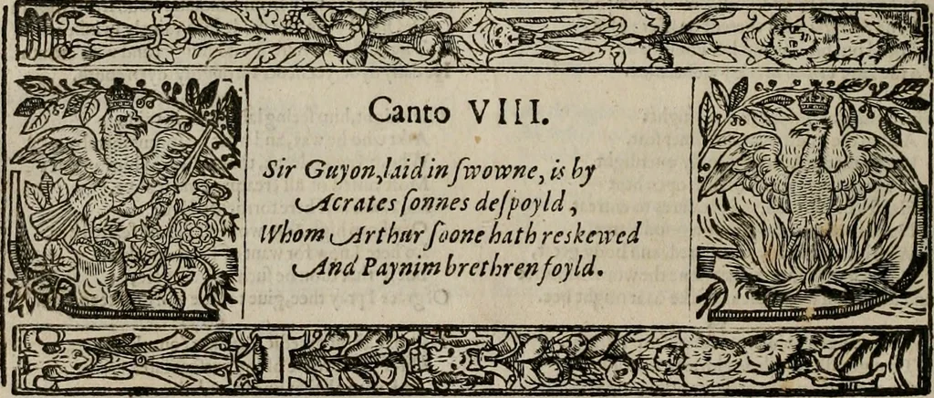 An illustration from The faerie queene : disposed into XII bookes, fashioning twelue morall vertues, 1609, leaf 97