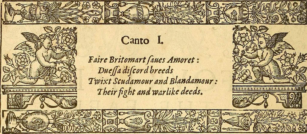 An illustration from The faerie qveene, disposed into XII. bookes, : fashioning twelue morall vertues, 1609, leaf 199