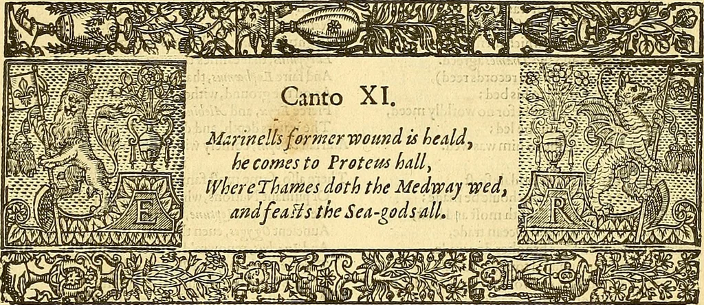 An illustration from The faerie qveene, disposed into XII. bookes, : fashioning twelue morall vertues, 1609, leaf 246