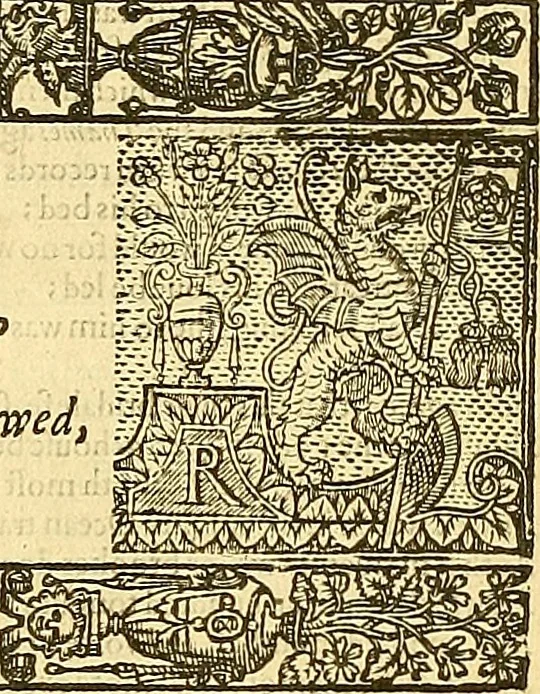 An illustration from The faerie qveene, disposed into XII. bookes, : fashioning twelue morall vertues, 1609, leaf 246