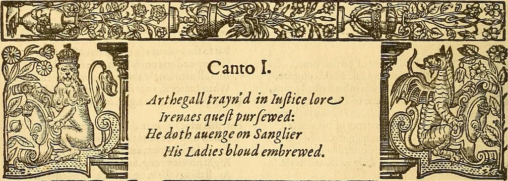 An illustration from The faerie qveene, disposed into XII. bookes, : fashioning twelue morall vertues, 1609, leaf 257