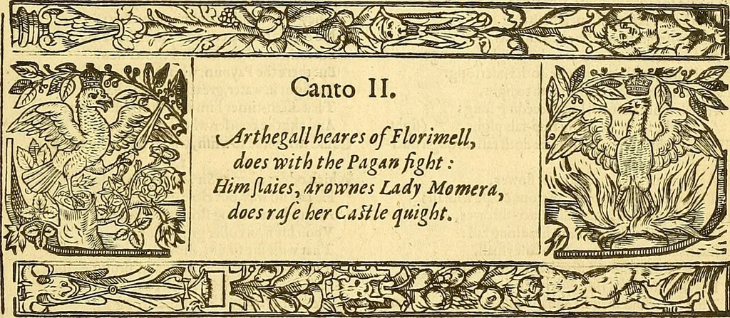 An illustration from The faerie qveene, disposed into XII. bookes, : fashioning twelue morall vertues, 1609, leaf 260