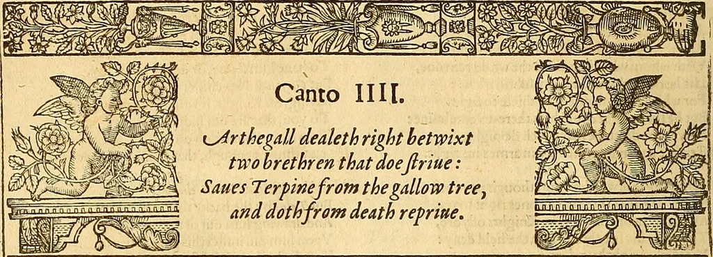 An illustration from The faerie qveene, disposed into XII. bookes, : fashioning twelue morall vertues, 1609, leaf 269