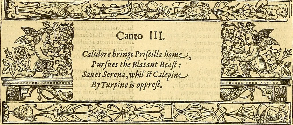 An illustration from The faerie qveene, disposed into XII. bookes, : fashioning twelue morall vertues, 1609, leaf 320