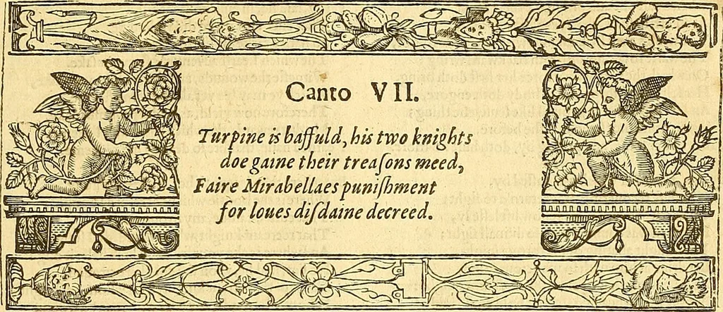 An illustration from The faerie qveene, disposed into XII. bookes, : fashioning twelue morall vertues, 1609, leaf 336