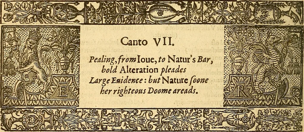 An illustration from The faerie qveene, disposed into XII. bookes, : fashioning twelue morall vertues, 1609, leaf 367