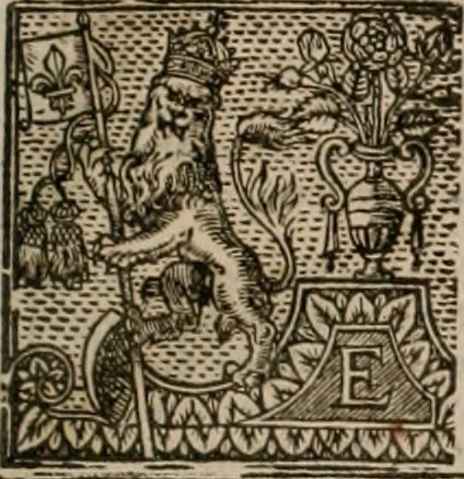 An illustration from The faerie qveen : The shepheards calendar : together with the other works of England's arch-poët, 1611, leaf 158