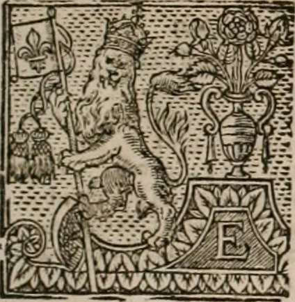 An illustration from The faerie qveen : The shepheards calendar : together with the other works of England's arch-poët, 1611, leaf 188