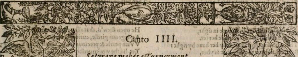 An illustration from The faerie qveen : The shepheards calendar : together with the other works of England's arch-poët, 1611, leaf 212