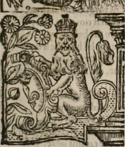 An illustration from The faerie qveen : The shepheards calendar : together with the other works of England's arch-poët, 1611, leaf 216