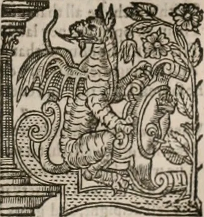An illustration from The faerie qveen : The shepheards calendar : together with the other works of England's arch-poët, 1611, leaf 220