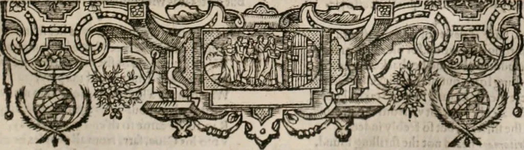 An illustration from The faerie qveen : The shepheards calendar : together with the other works of England's arch-poët, 1611, leaf 224