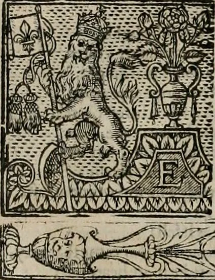 An illustration from The faerie qveen : The shepheards calendar : together with the other works of England's arch-poët, 1611, leaf 229