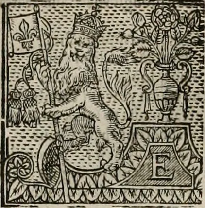 An illustration from The faerie qveen : The shepheards calendar : together with the other works of England's arch-poët, 1611, leaf 285