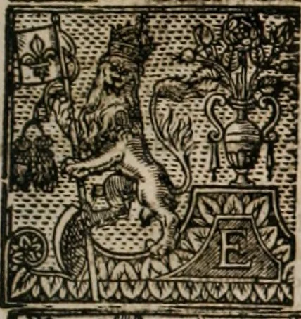 An illustration from The faerie qveen : The shepheards calendar : together with the other works of England's arch-poët, 1611, leaf 304