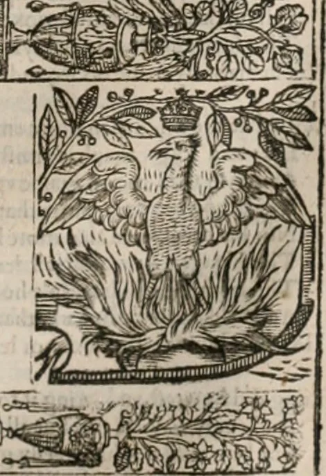 An illustration from The faerie qveen : The shepheards calendar : together with the other works of England's arch-poët, 1611, leaf 322