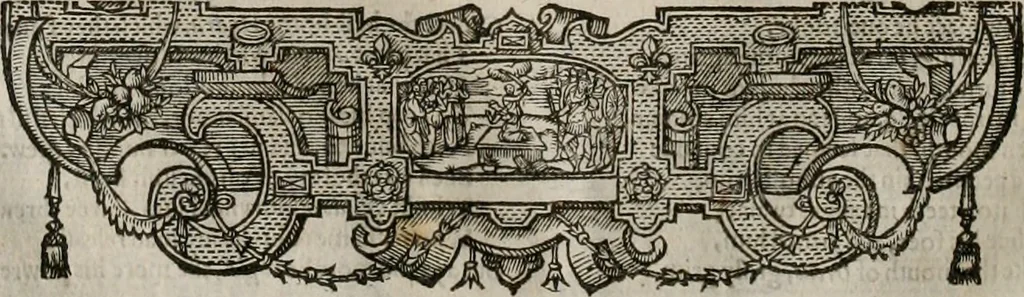 An illustration from The faerie qveen : The shepheards calendar : together with the other works of England's arch-poët, 1611, leaf 359